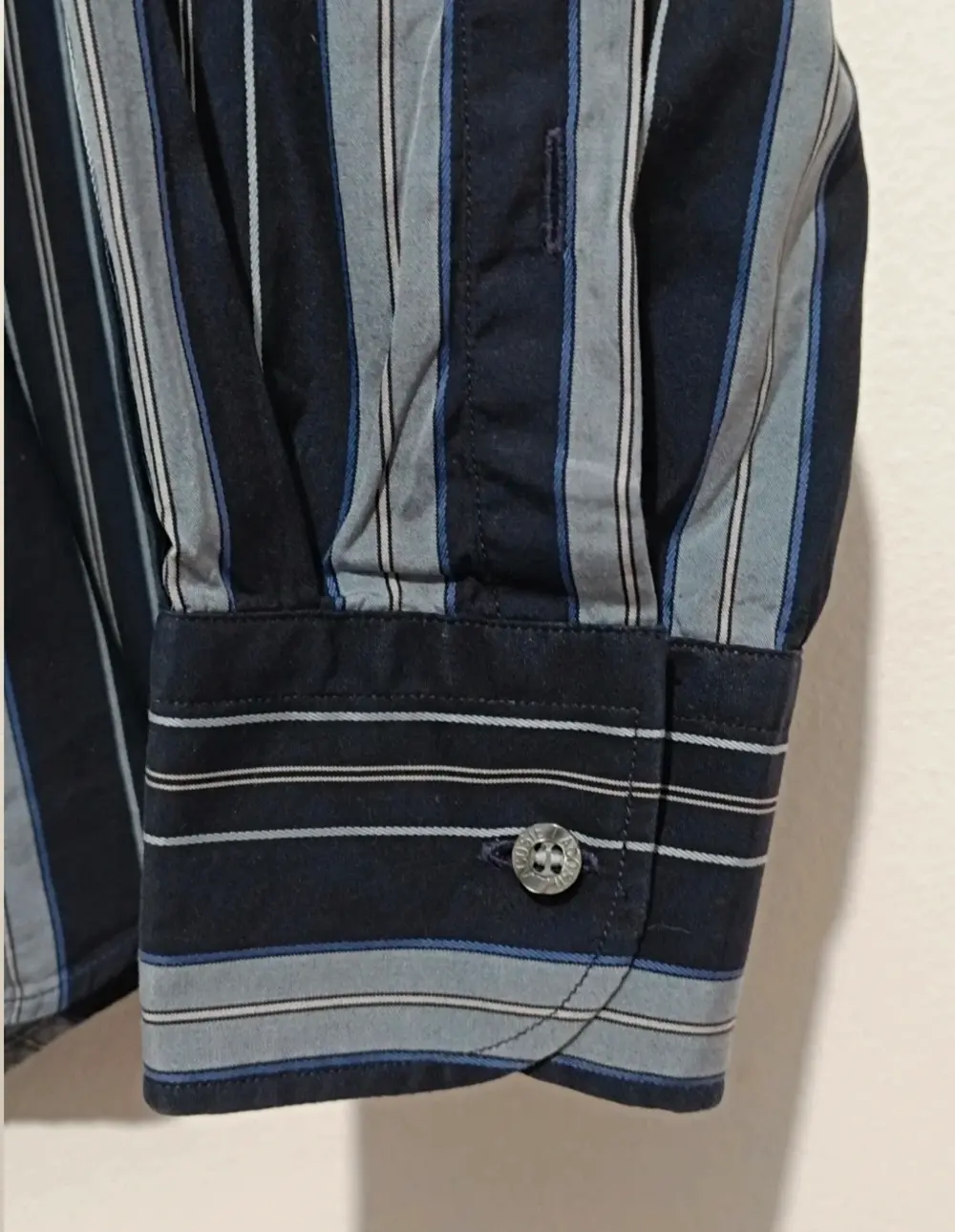 Camisa a rayas manga larga Lacoste talla 44 XL*, foto 2