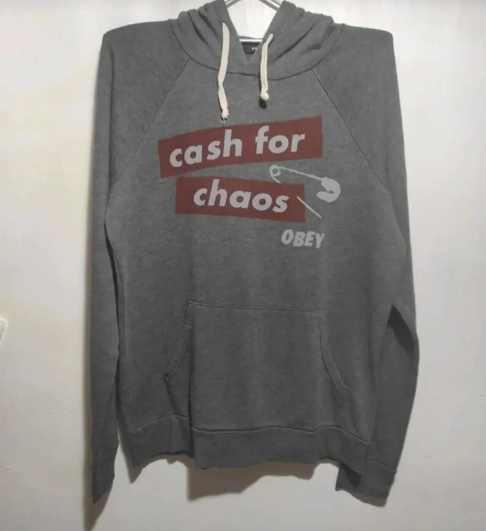 Sudadera con capucha Obey talla M*