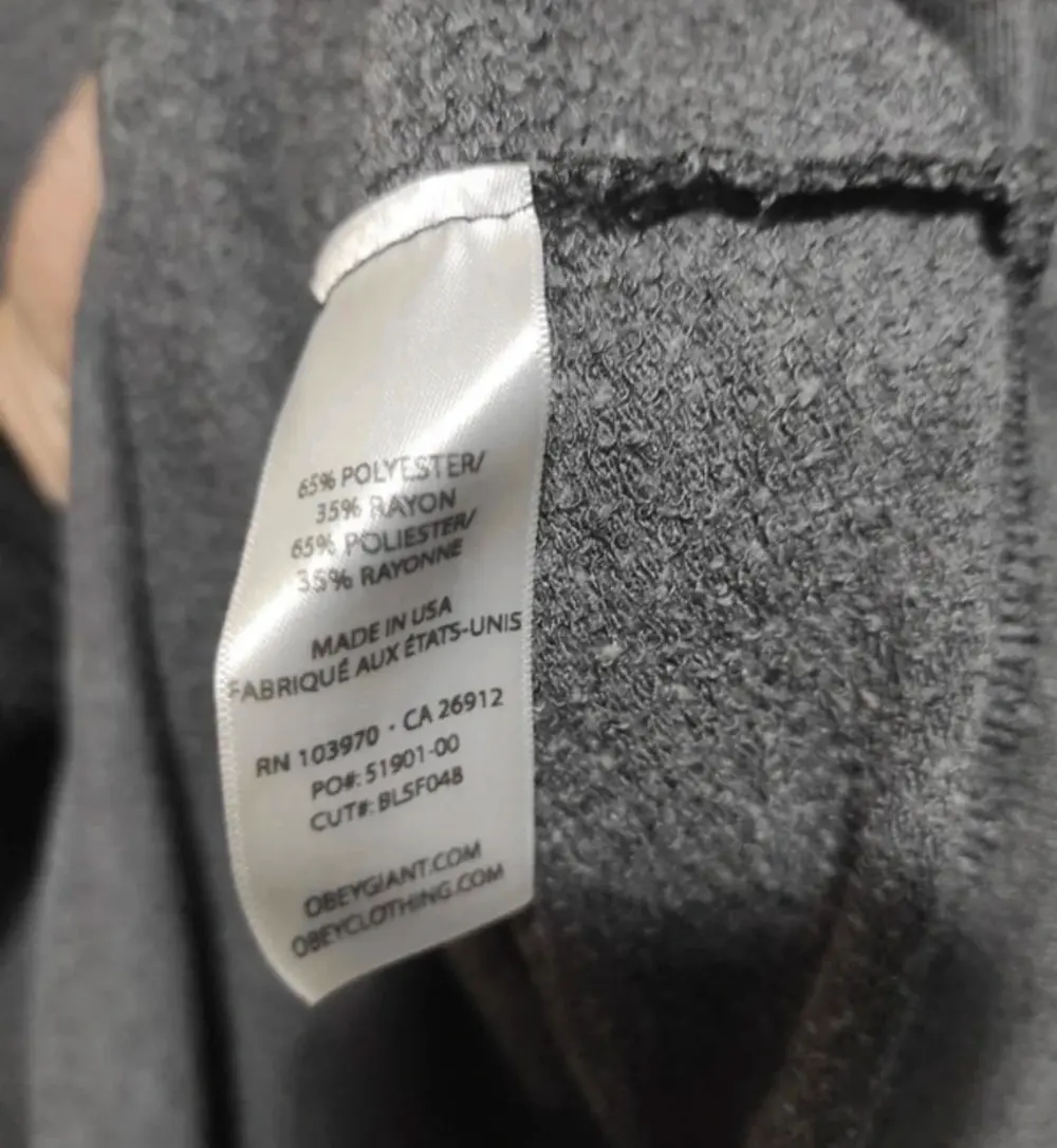 Sudadera con capucha Obey talla M*, foto 3