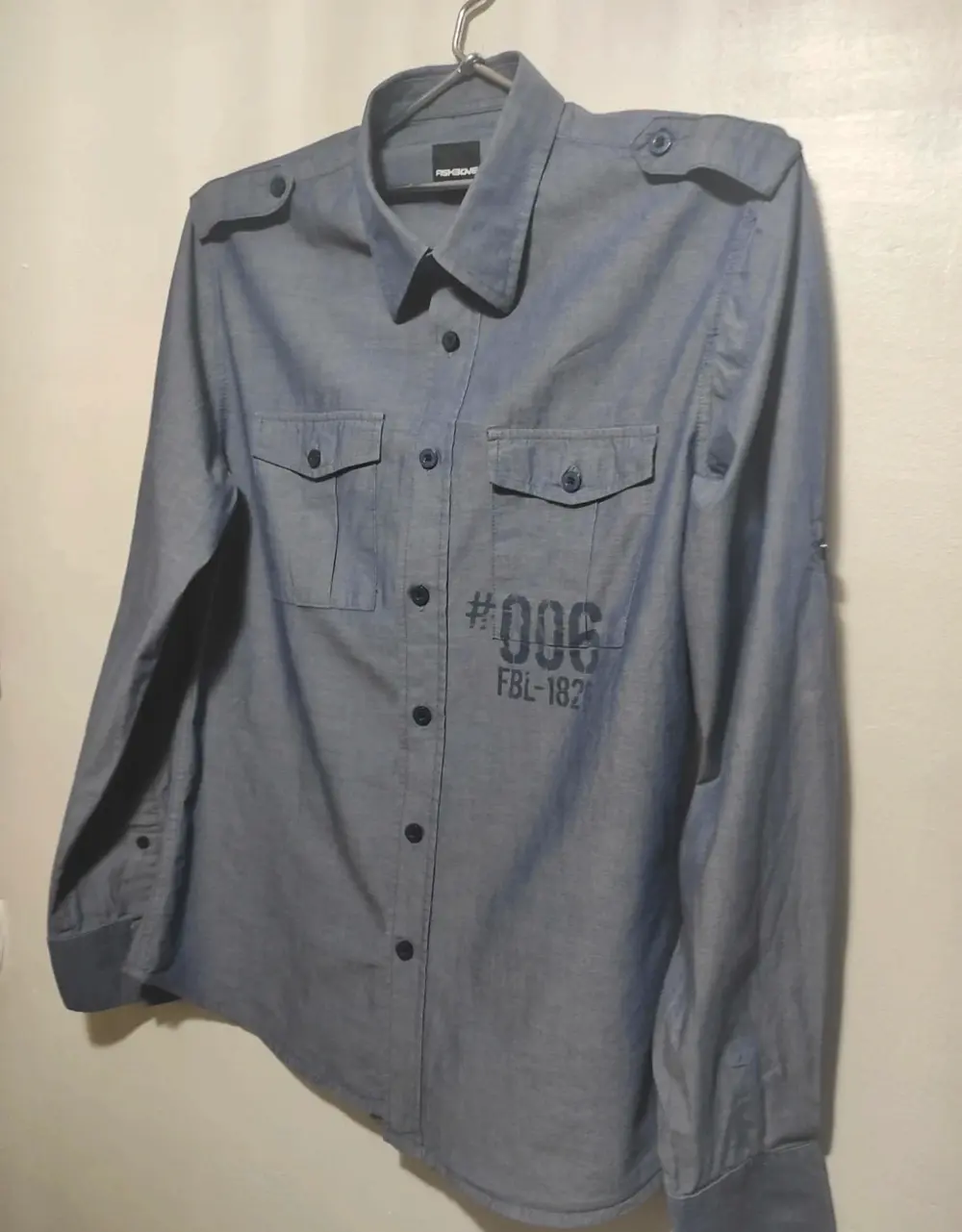 Camisa estilo vaquera Fishbone talla S*, foto 5