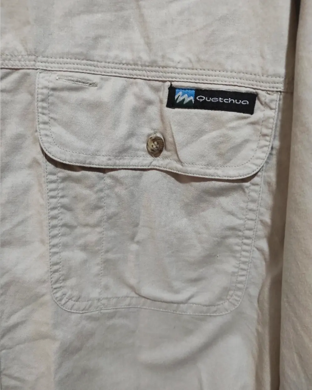 Camisa vaquera Quechua talla S*, foto 2