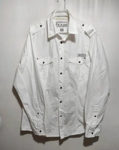 Camisa manga larga Jules talla L*