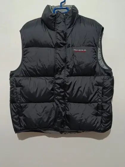 Chaleco plumon Y2K Polo Jeans co. Ralph Lauren talla L ver medidas