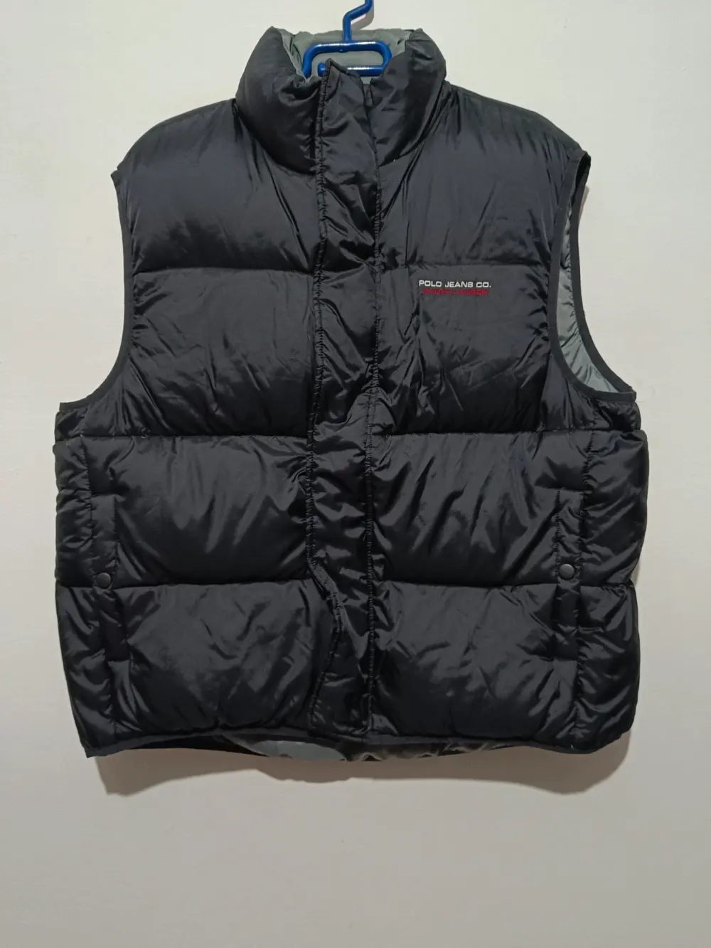 Chaleco plumon Y2K Polo Jeans co. Ralph Lauren talla L ver medidas