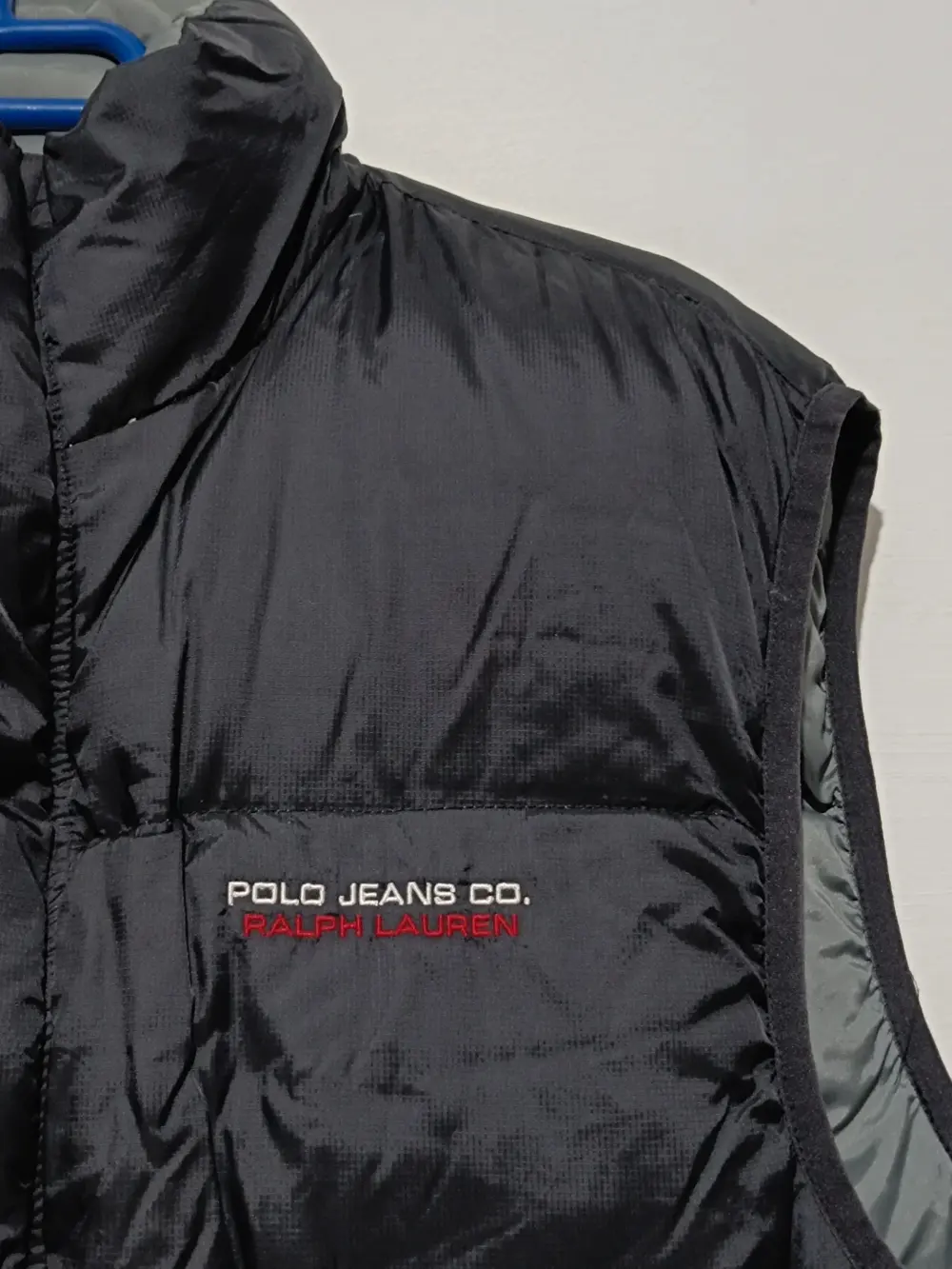Chaleco plumon Y2K Polo Jeans co. Ralph Lauren talla L ver medidas, foto 5