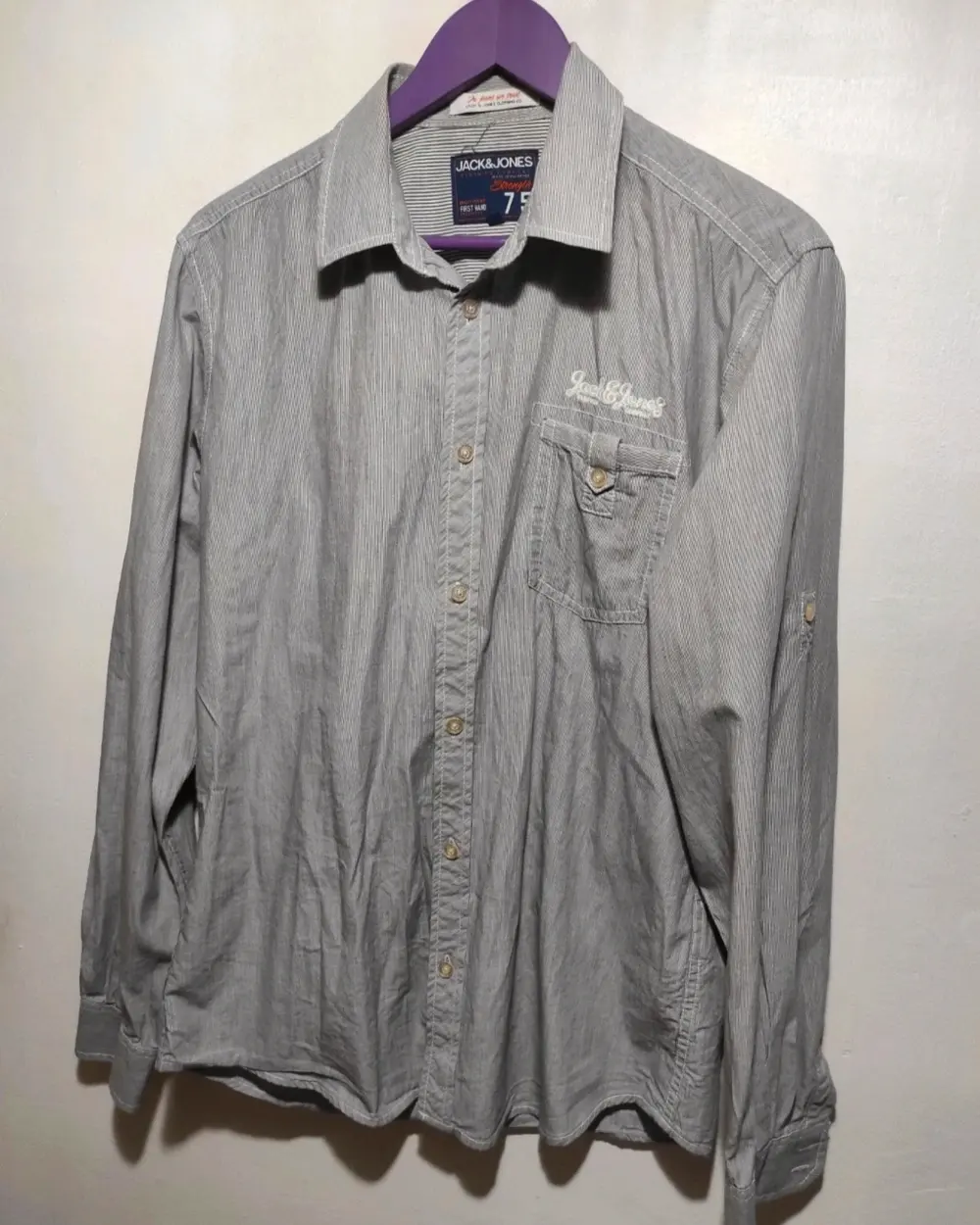 Camisa manga larga Jack & Jones talla L*