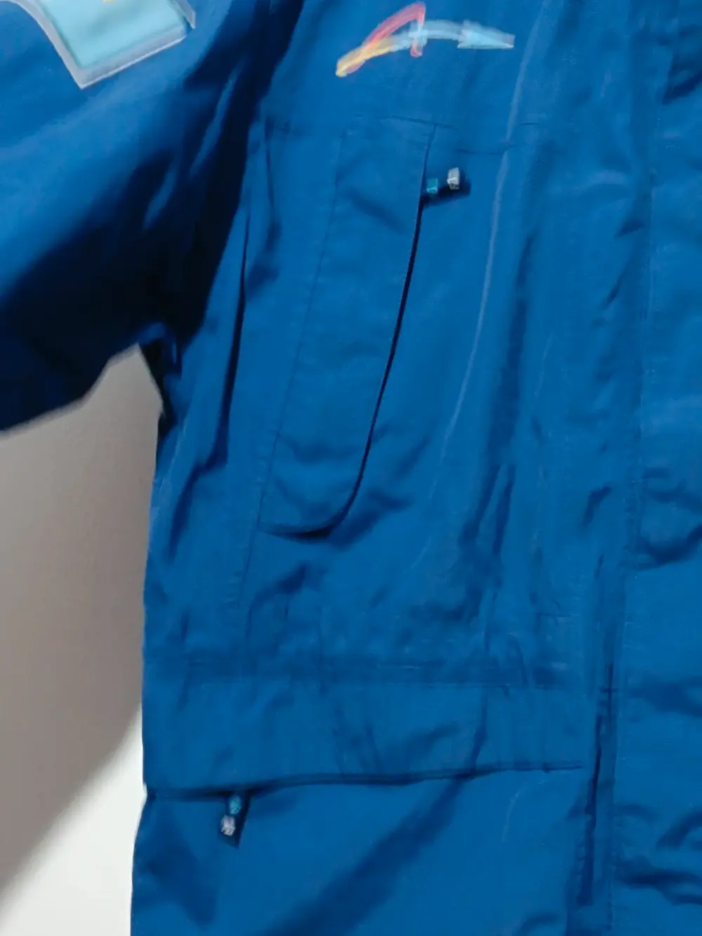 Chaqueta azul vintage Y2K Fernando Alonso Daring Precisport talla XL ver medidas, foto 3
