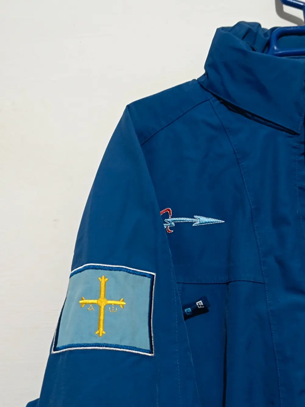Chaqueta azul vintage Y2K Fernando Alonso Daring Precisport talla XL ver medidas, foto 4