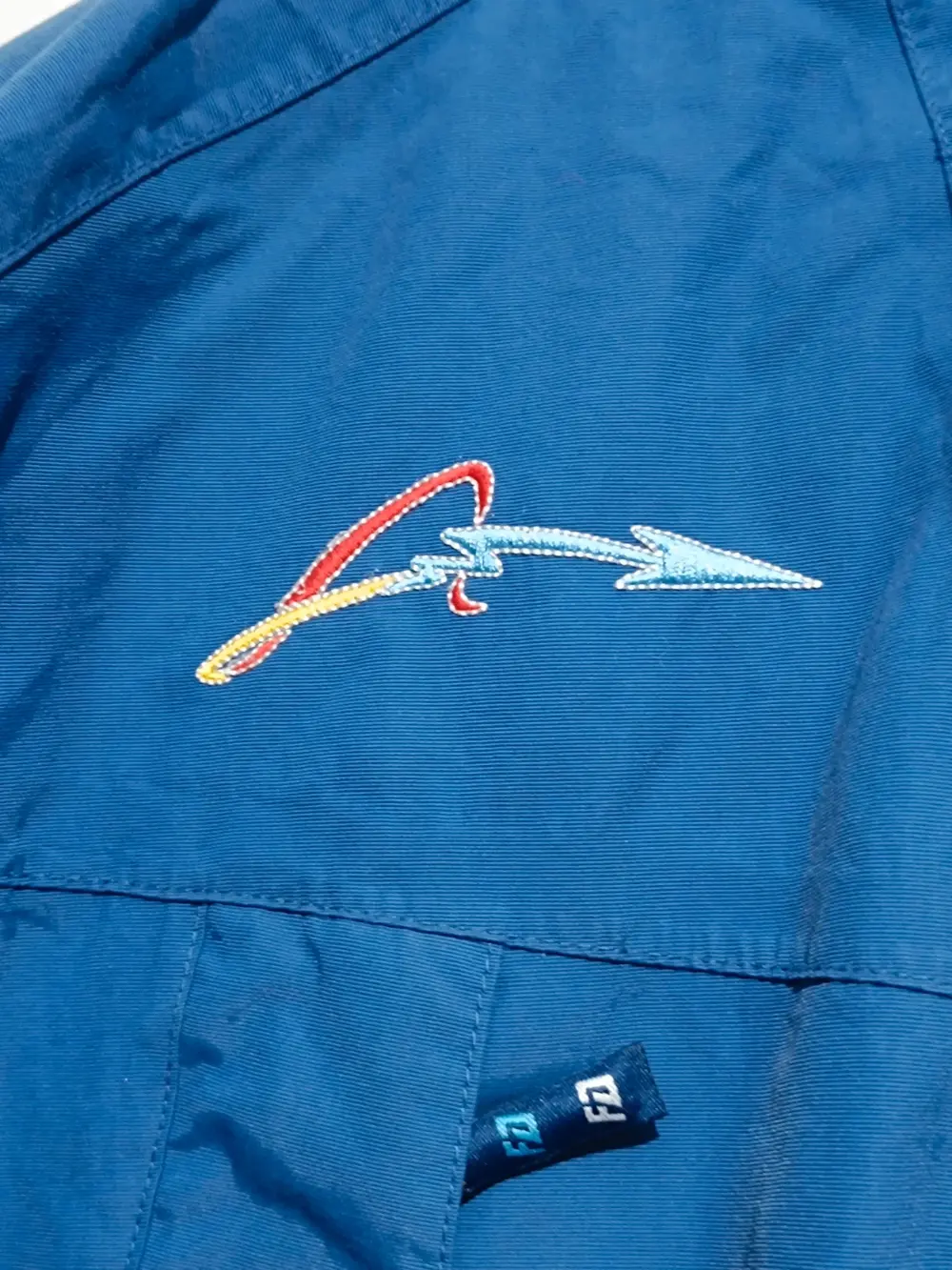 Chaqueta azul vintage Y2K Fernando Alonso Daring Precisport talla XL ver medidas, foto 5
