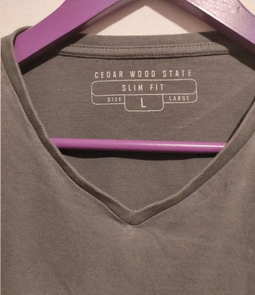 Camiseta manga larga cedar wood state talla L*, foto 2