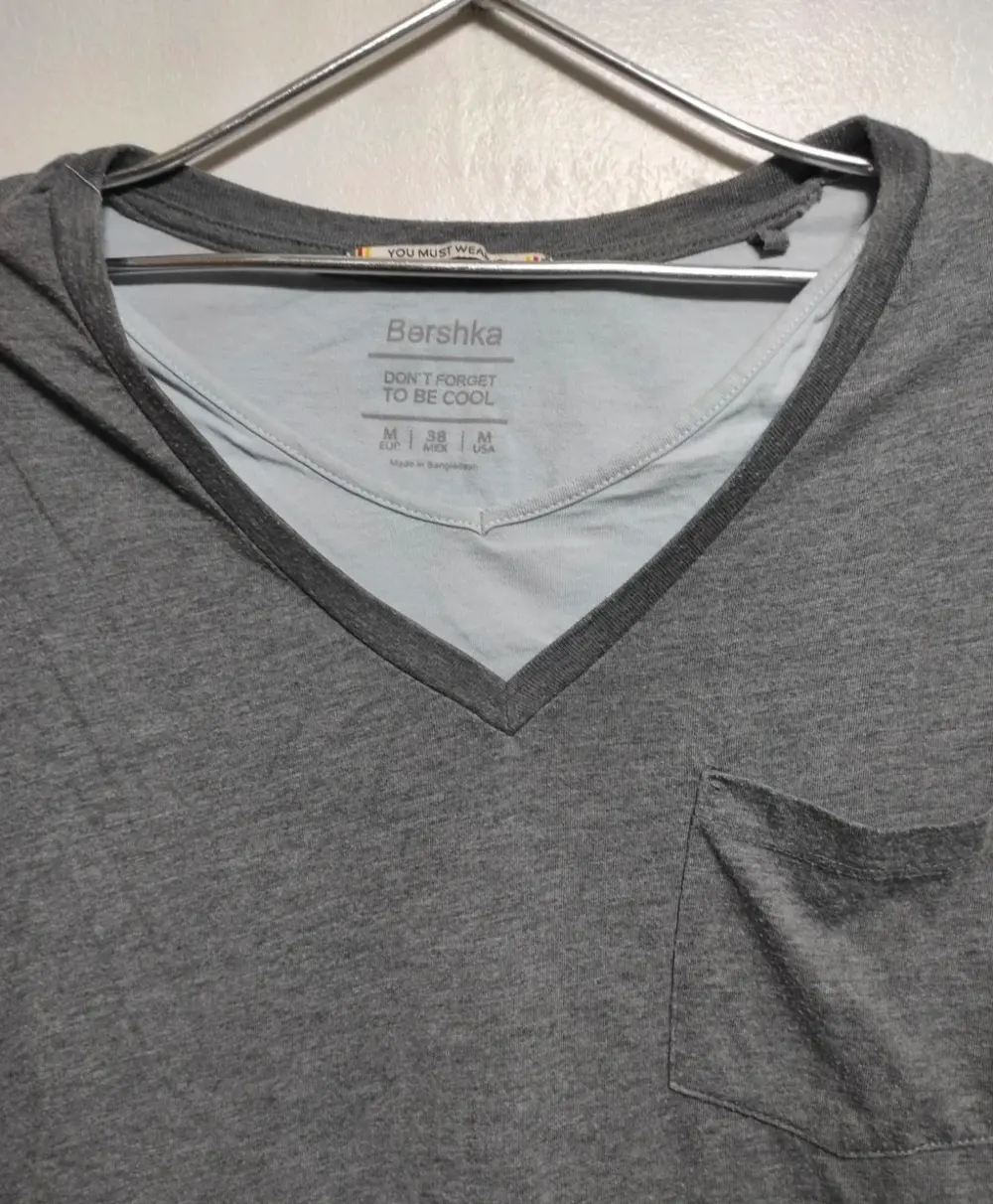 Camiseta manga larga Bershka talla M*, foto 3