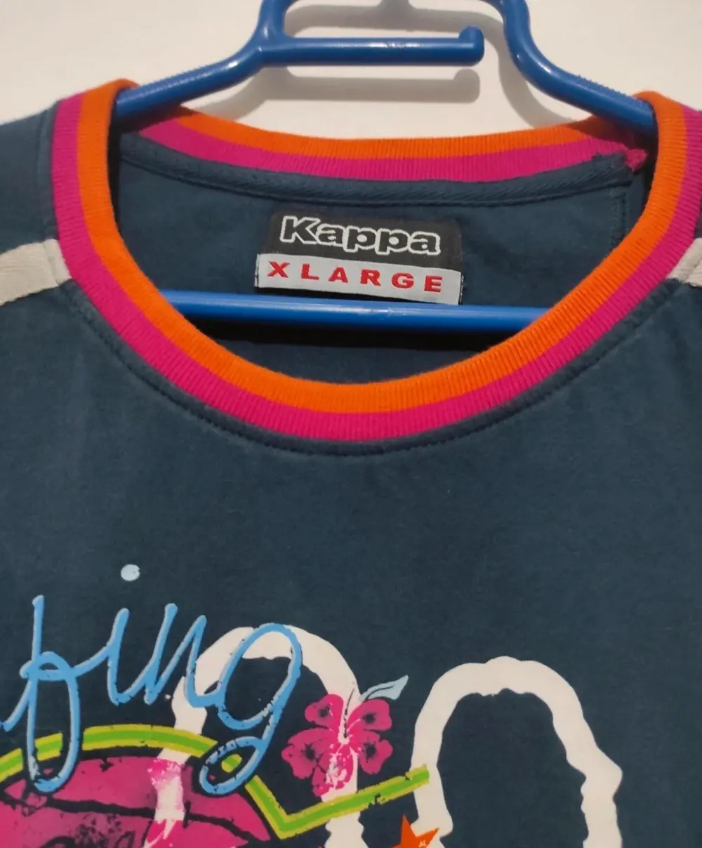 Camiseta manga larga Kappa talla XL sirve para L ver medidas*, foto 5