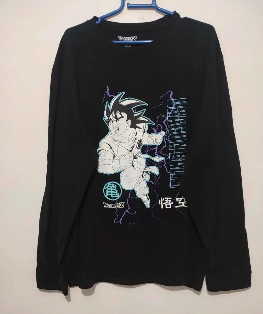 Camiseta manga larga Dragon ball Z talla XXL*