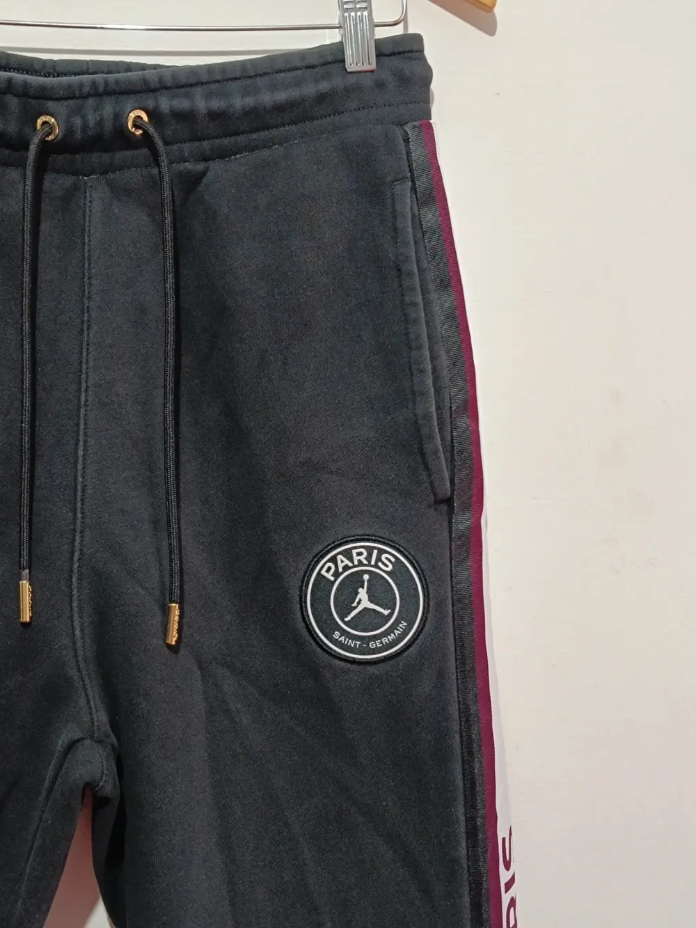 Pantalon Jordan x Paris Saint Germain Fleece pants talla S, foto 2