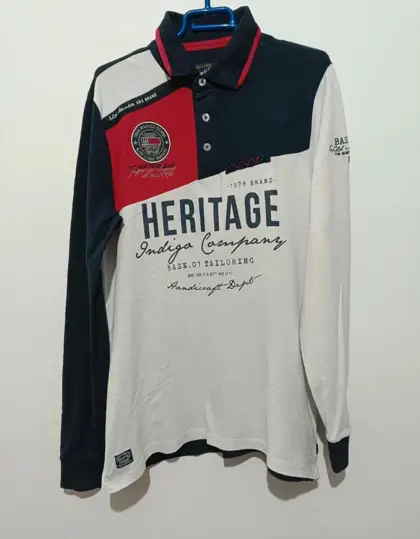 Polo manga larga Koroshi & Co talla L*