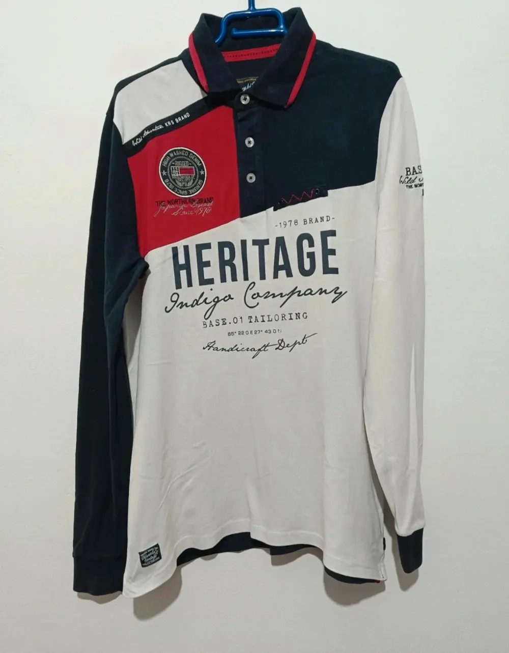 Polo manga larga Koroshi & Co talla L*