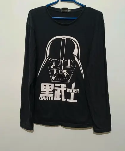 Camiseta manga larga Darth Vader Star wars talla M*