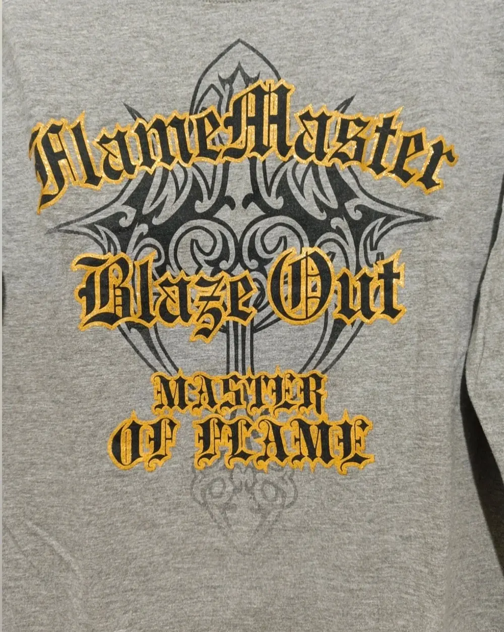 CamisetavFlame Master Manga talla L sirve para M unisex ver medidas*, foto 2