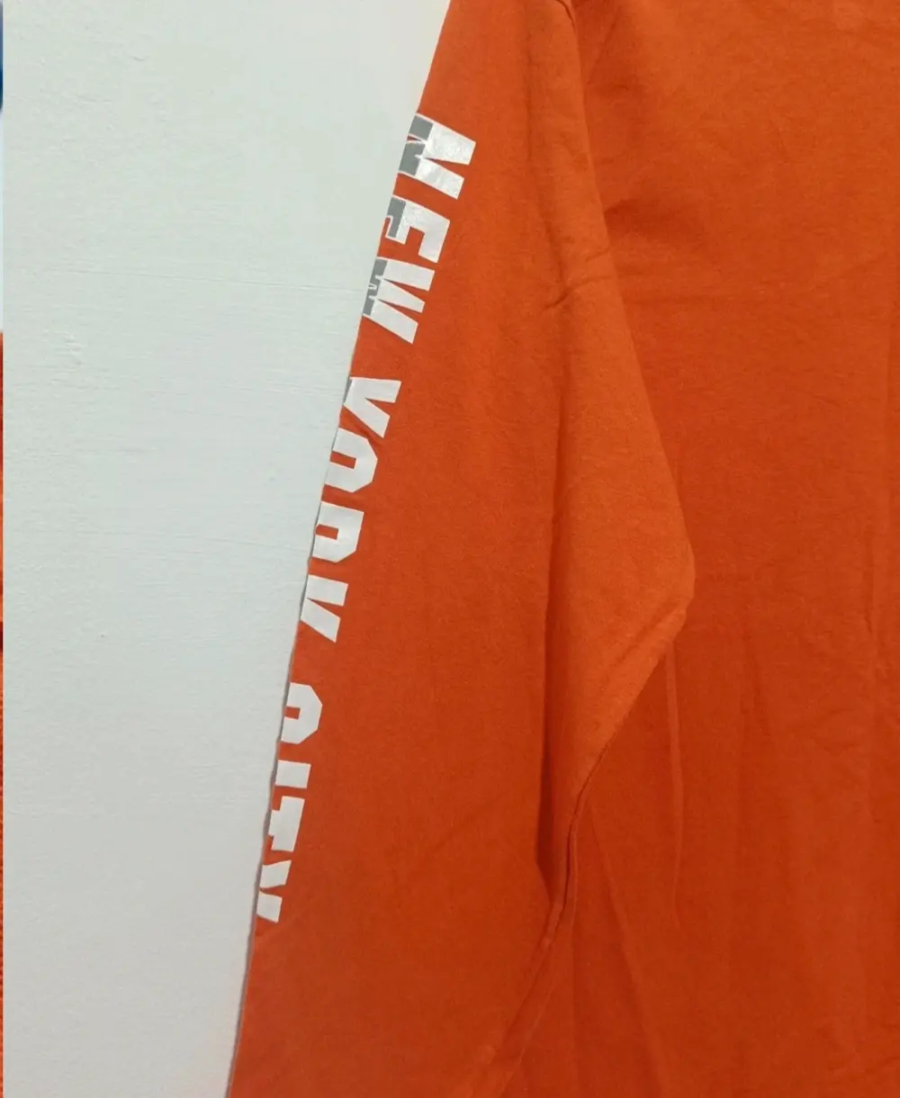Camiseta manga larga NBA Fifth Avenue talla M sirve para S ver medidas*, foto 5