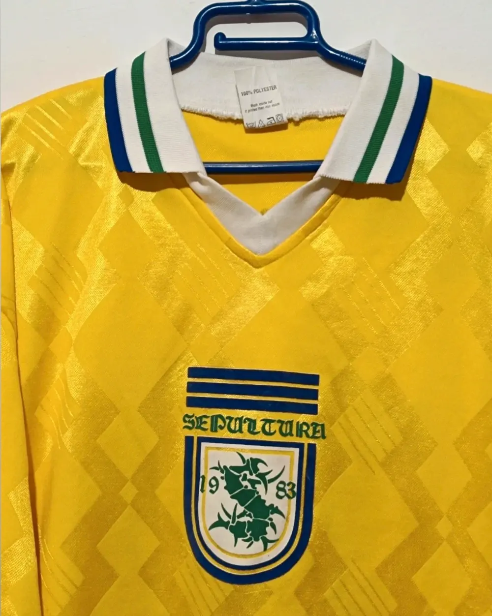 Camiseta vintage Sepultura Brasil 1994 talla XL Blue Grape*, foto 2