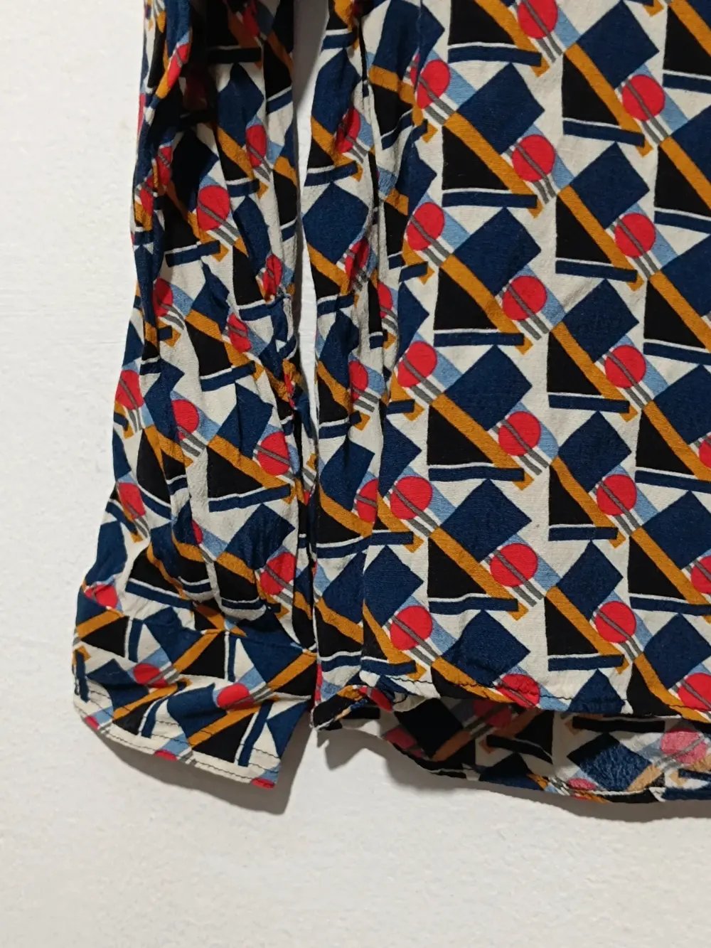 Camisa geometrica Zara woman talla M, foto 2