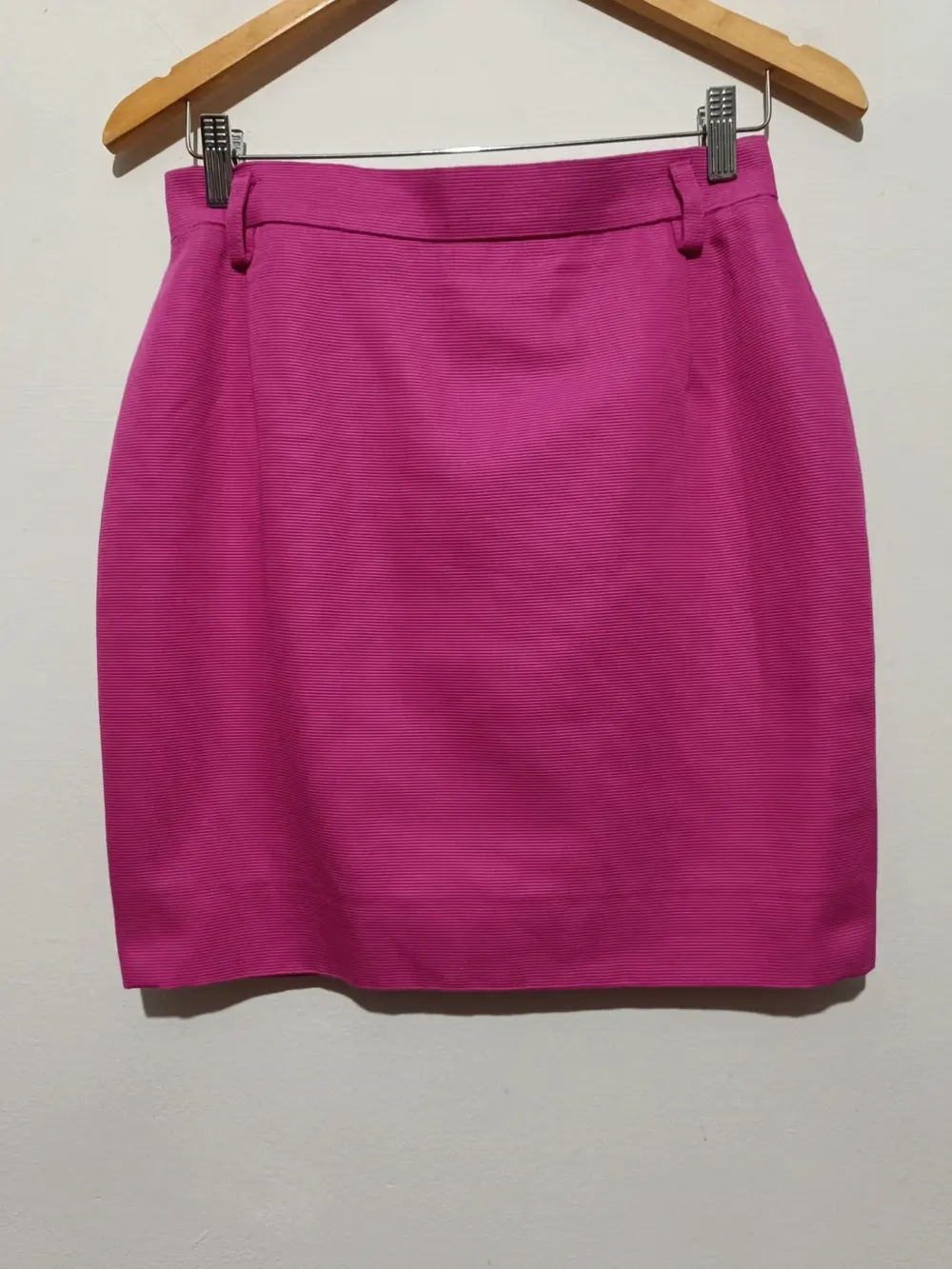 Falda tubo fucsia vintage Laurel talla 40 equivale a una S ver medidas, foto 5