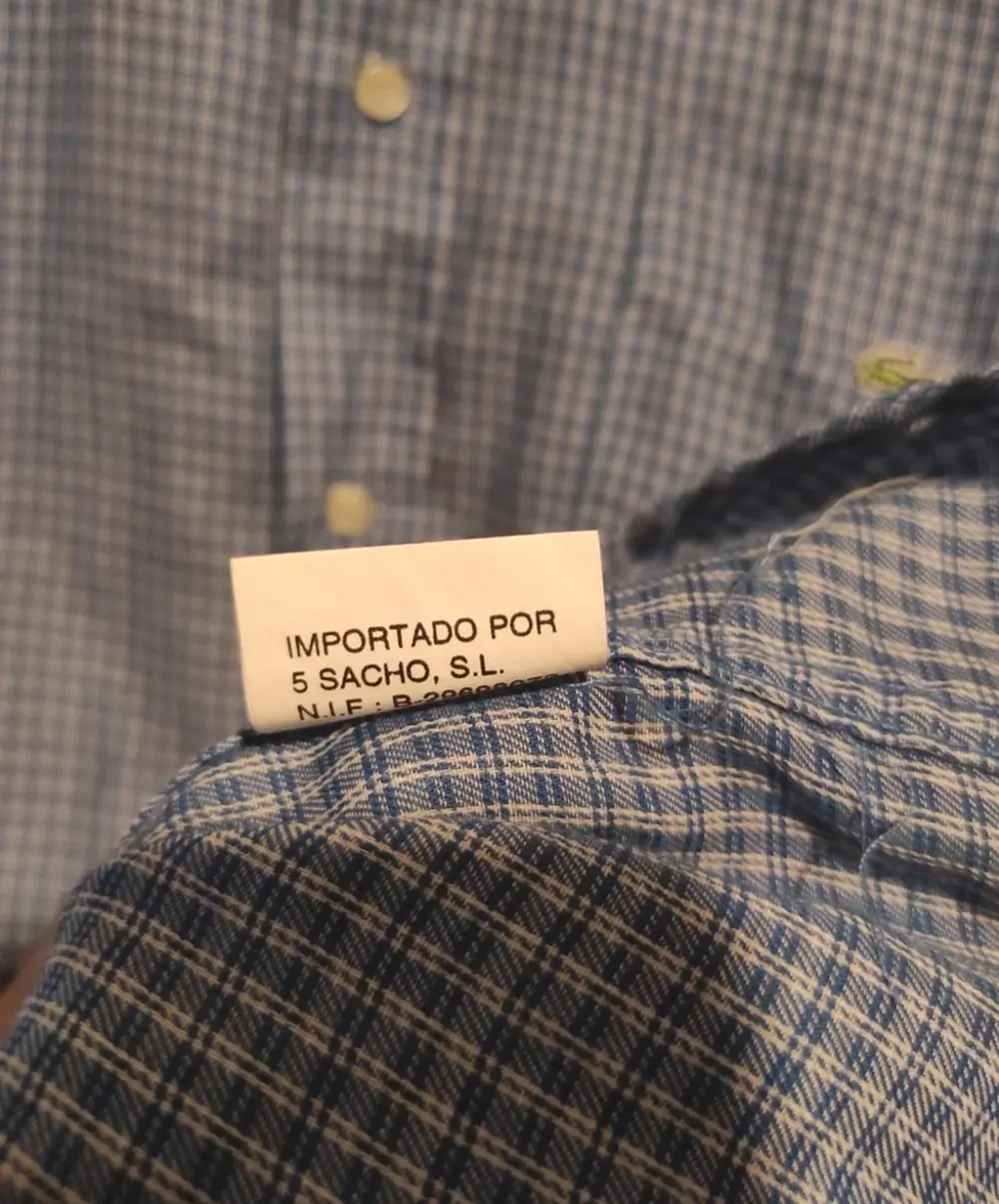 Camisa a cuadros Manga larga Bossini Classic*, foto 4