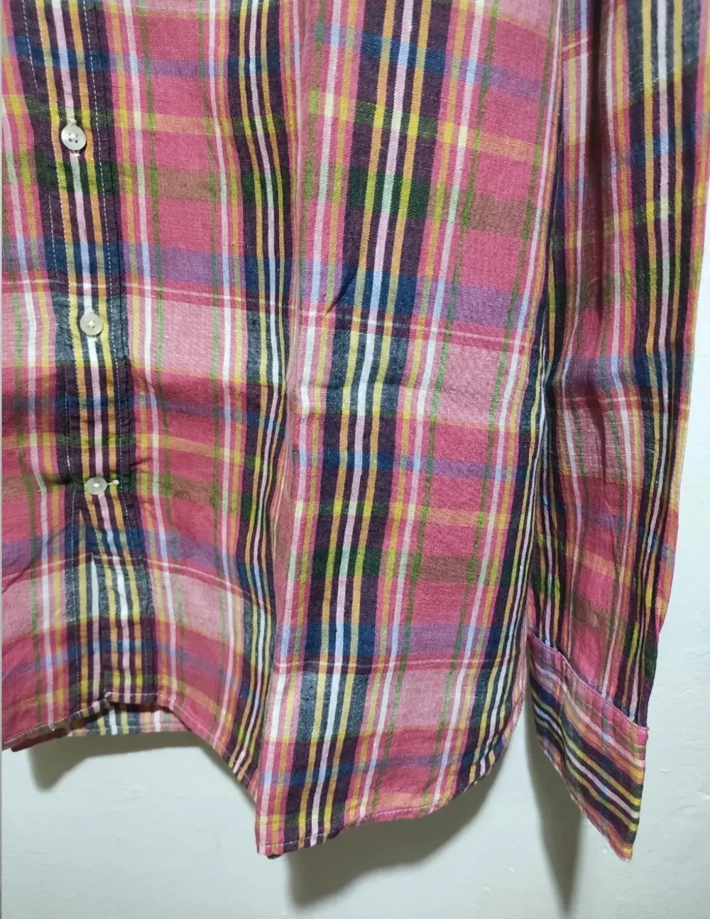 Camisa a cuadros manga larga Pedro del hierro*, foto 2