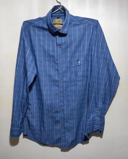 Camisa manga larga a cuadros Guess*