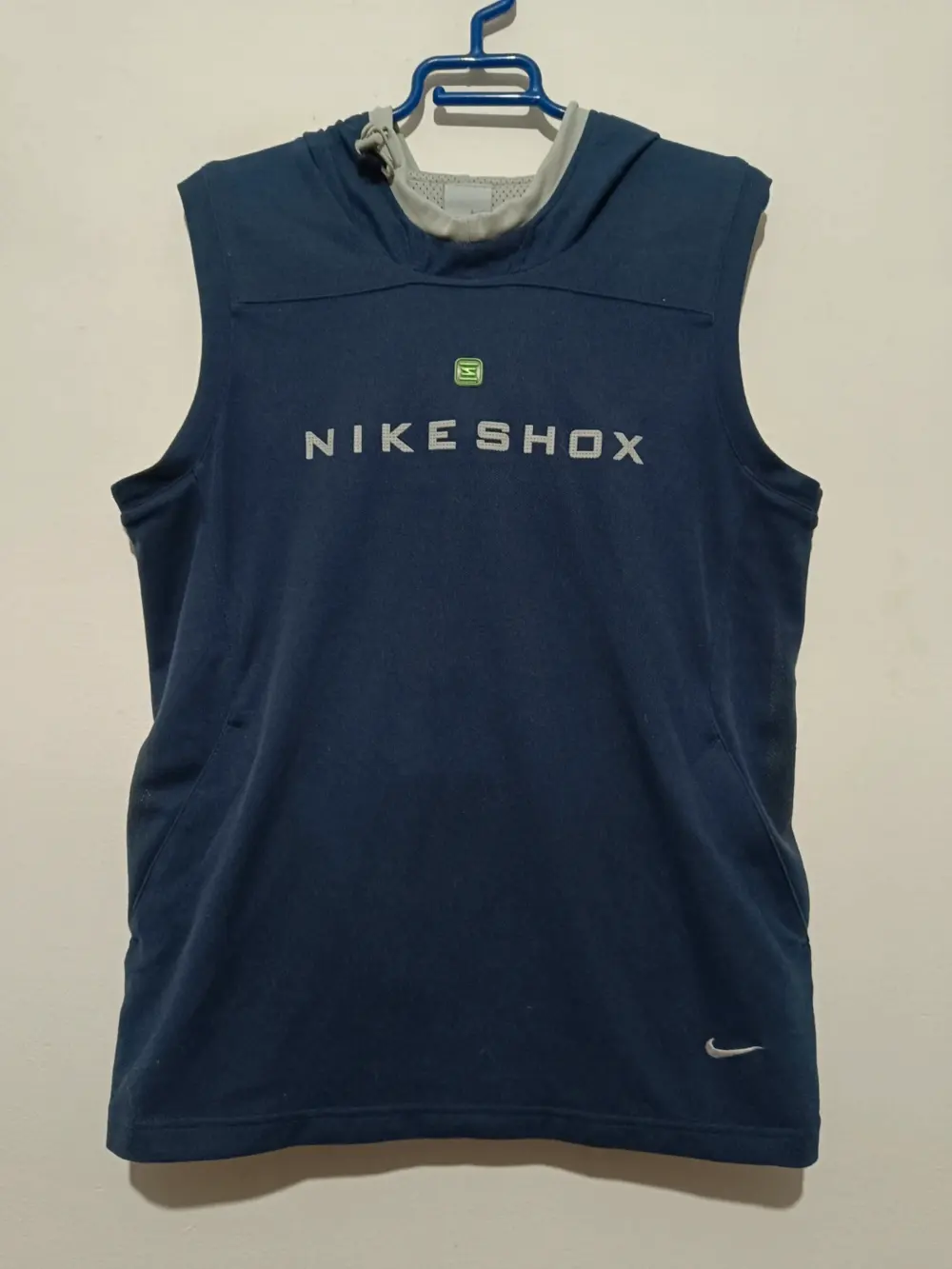 Chaleco con capucha Nike Shox solo Swoosh vintage talla S
