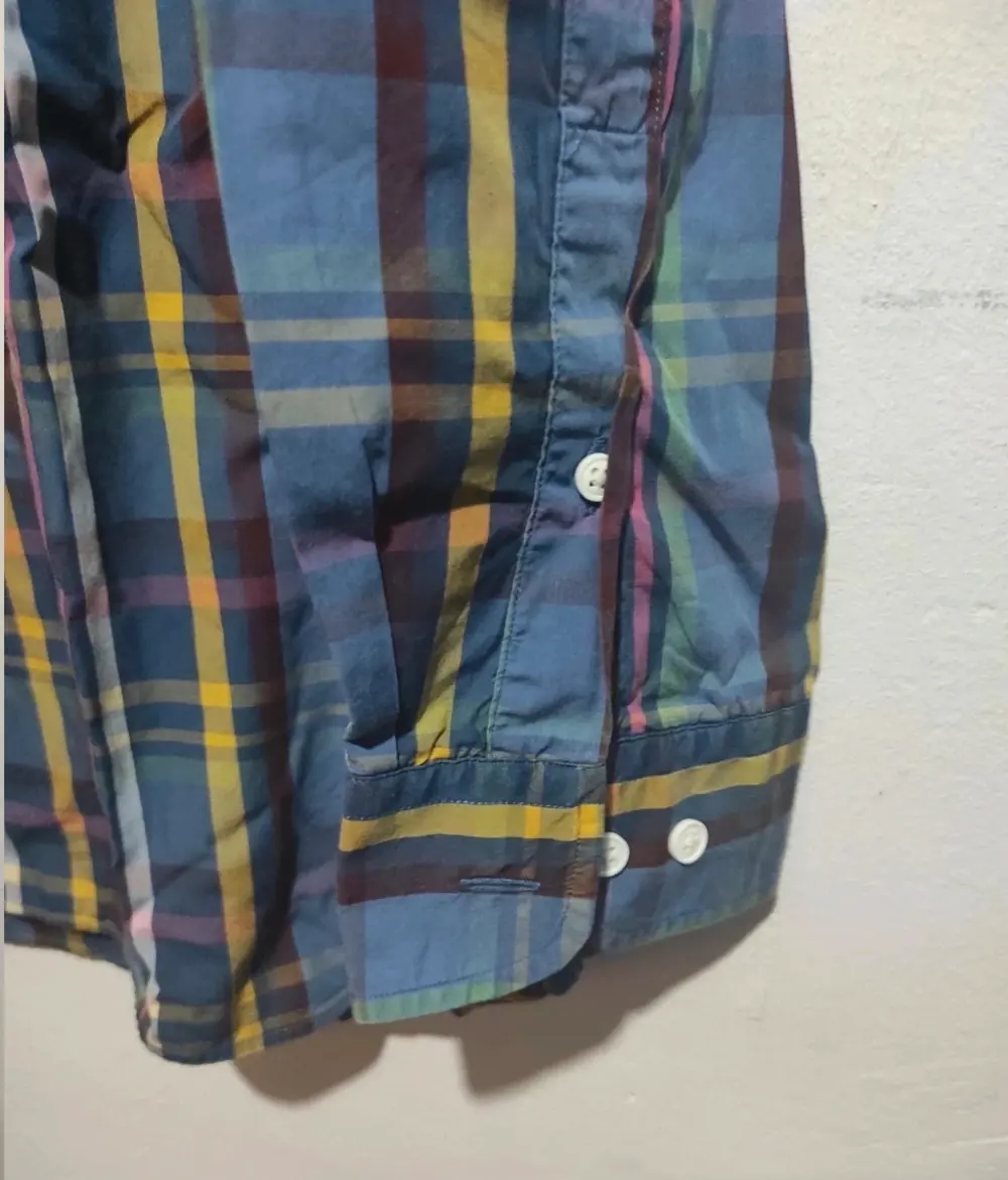 Camisa a cuadros Emidio Tucci talla 4*, foto 2