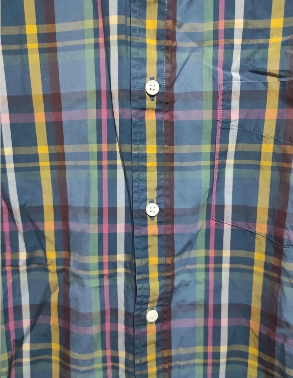 Camisa a cuadros Emidio Tucci talla 4*, foto 3