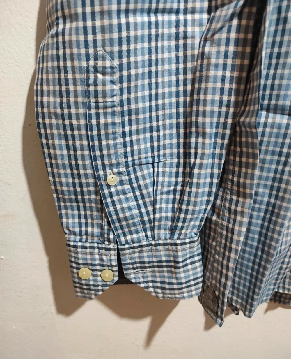 Camisa a cuadros Emidio Tucci talla 4*, foto 2