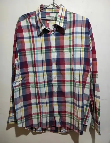 Camisa a cuadros manga larga Aberdeen&co*