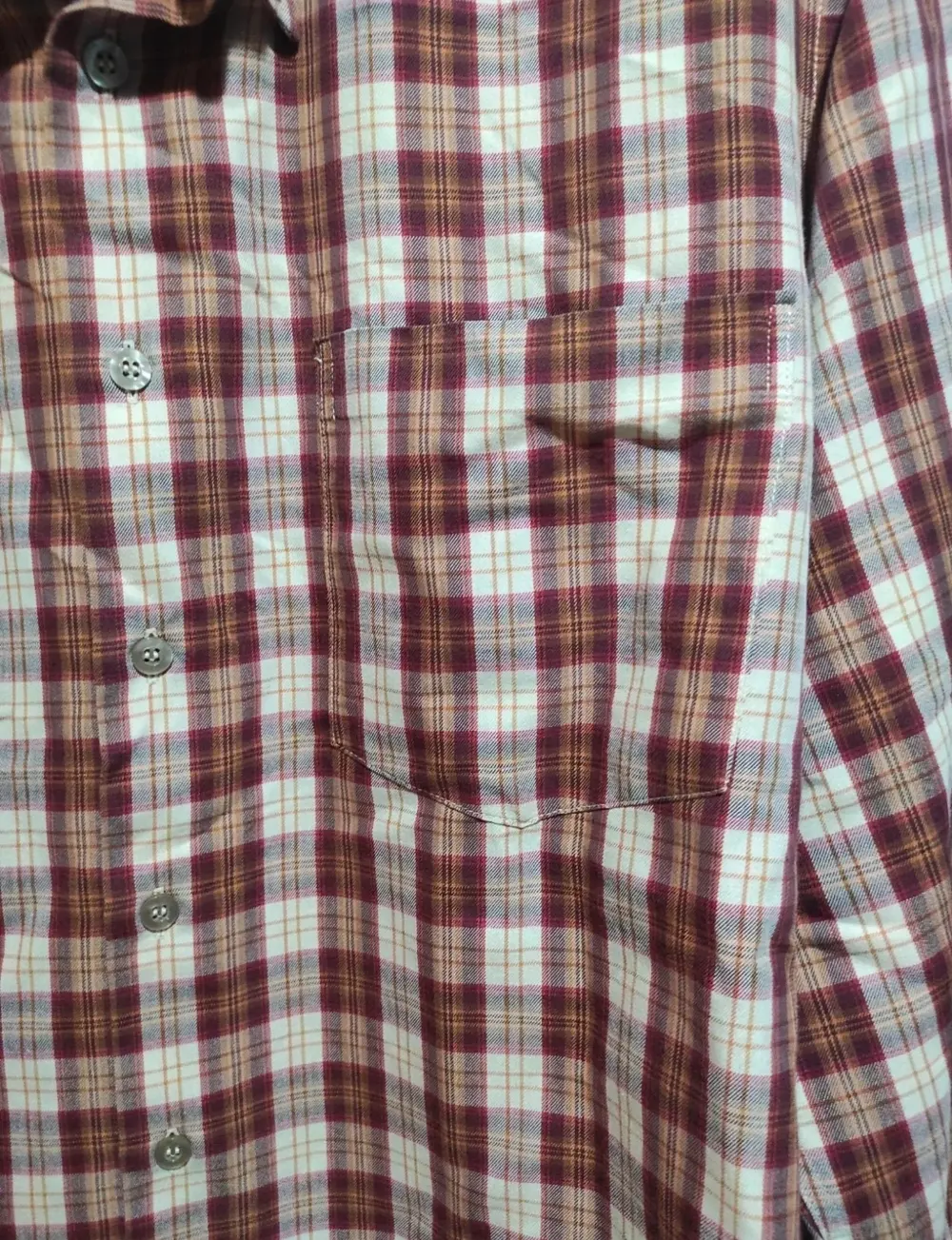 Camisa a cuadros manga larga Persan talla 4*, foto 3