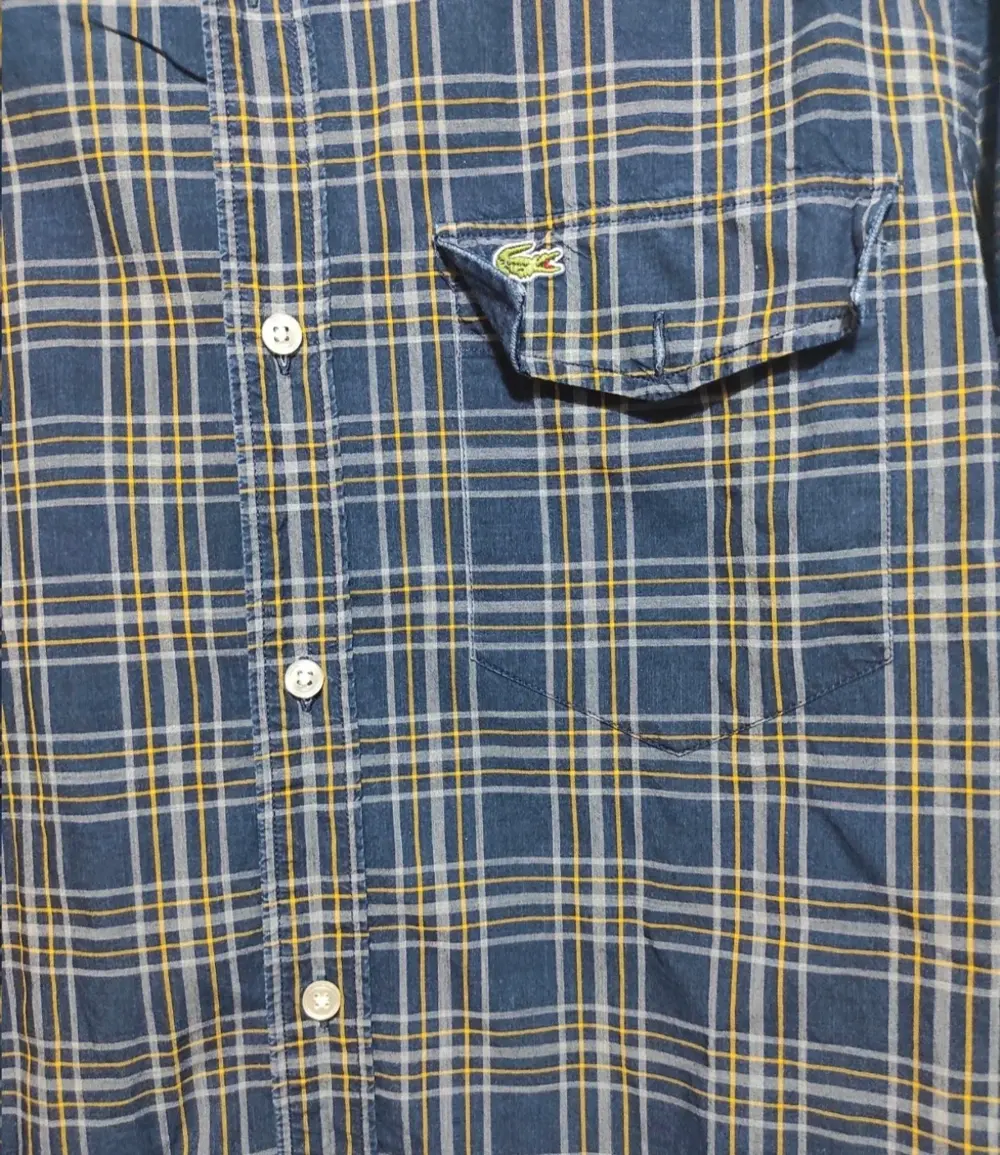 Camisa a cuadros Lacoste regular fit talla 38, foto 5