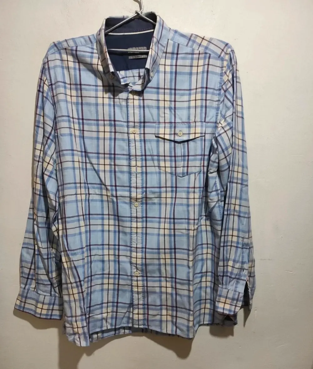 Camisa a cuadros emidio Tucci clàssic*