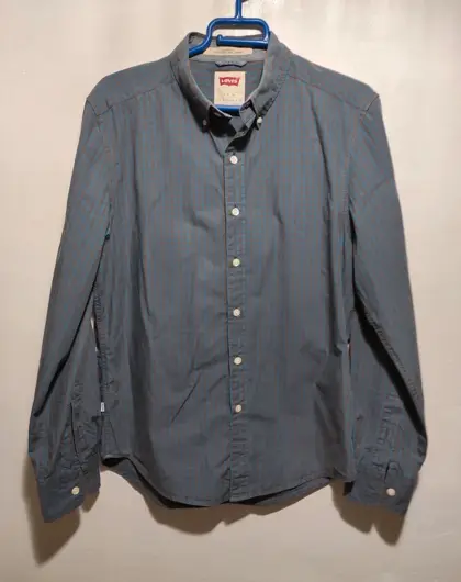 Camisa manga larga a cuadros Levi strauss*