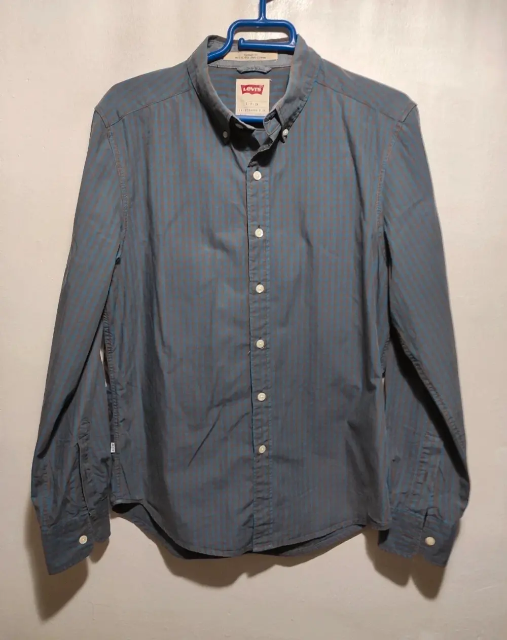 Camisa manga larga a cuadros Levi strauss*