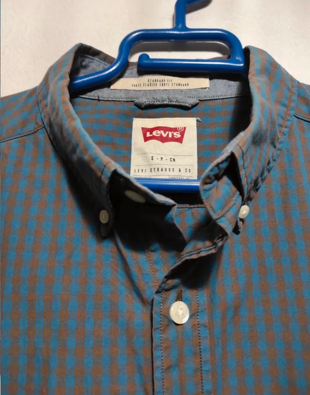 Camisa manga larga a cuadros Levi strauss*, foto 5