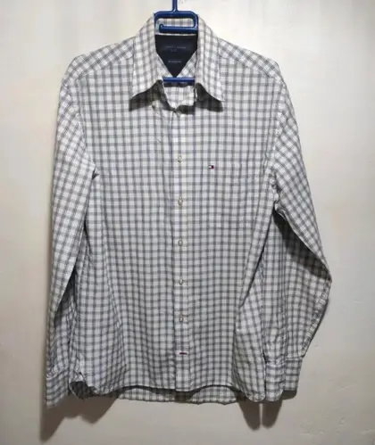 Camisa a cuadros Tommy Hilfiger ver medidas*