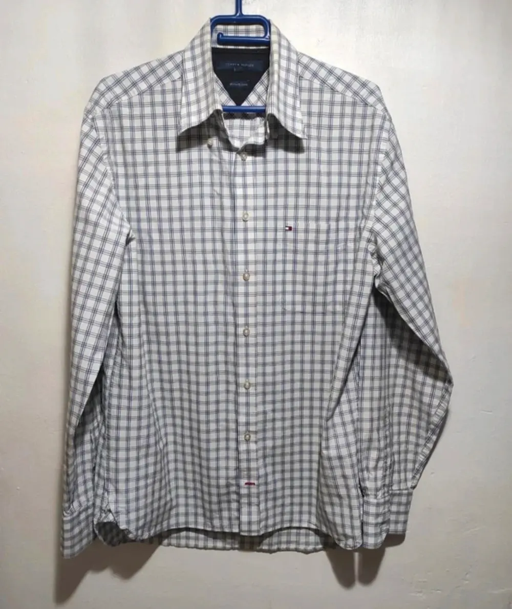 Camisa a cuadros Tommy Hilfiger ver medidas*