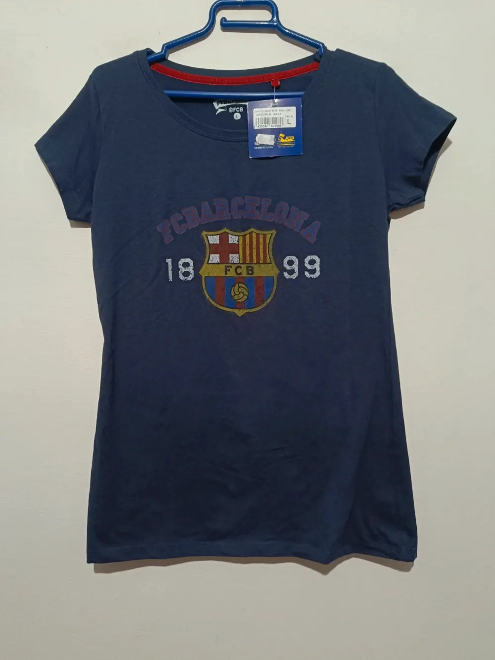 Camiseta FC Barcelona 1899 talla L mujer ver medidas