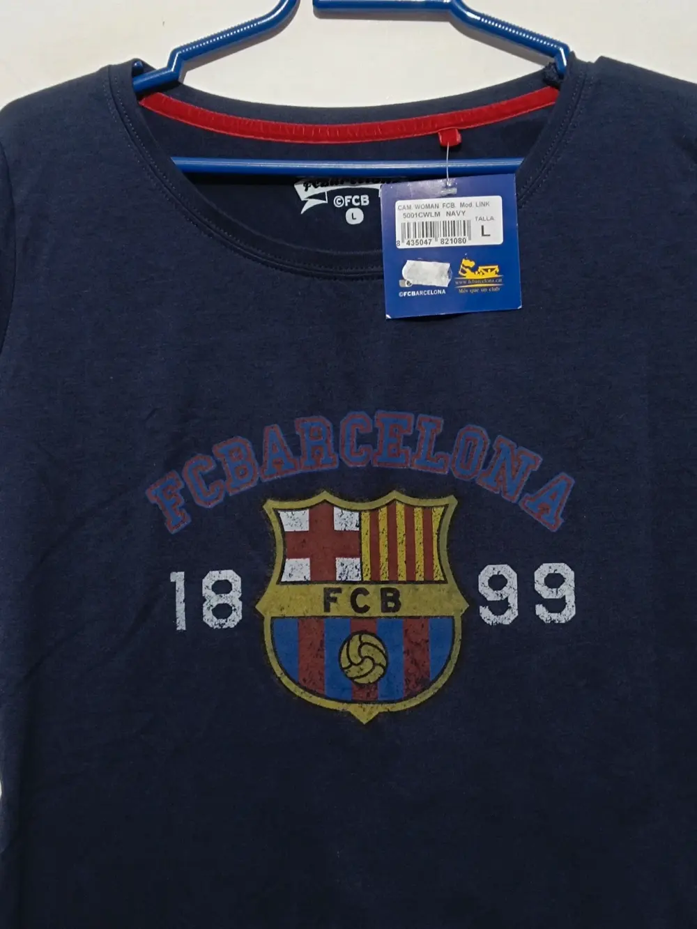 Camiseta FC Barcelona 1899 talla L mujer ver medidas, foto 2