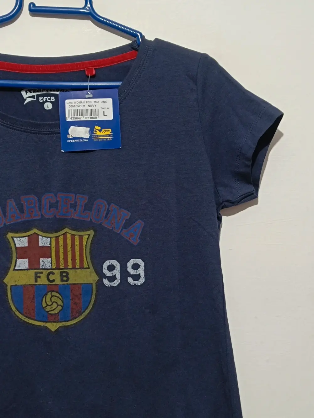 Camiseta FC Barcelona 1899 talla L mujer ver medidas, foto 4