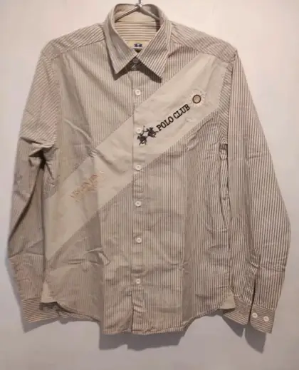 Camisa manga larga a rayas La Martina*