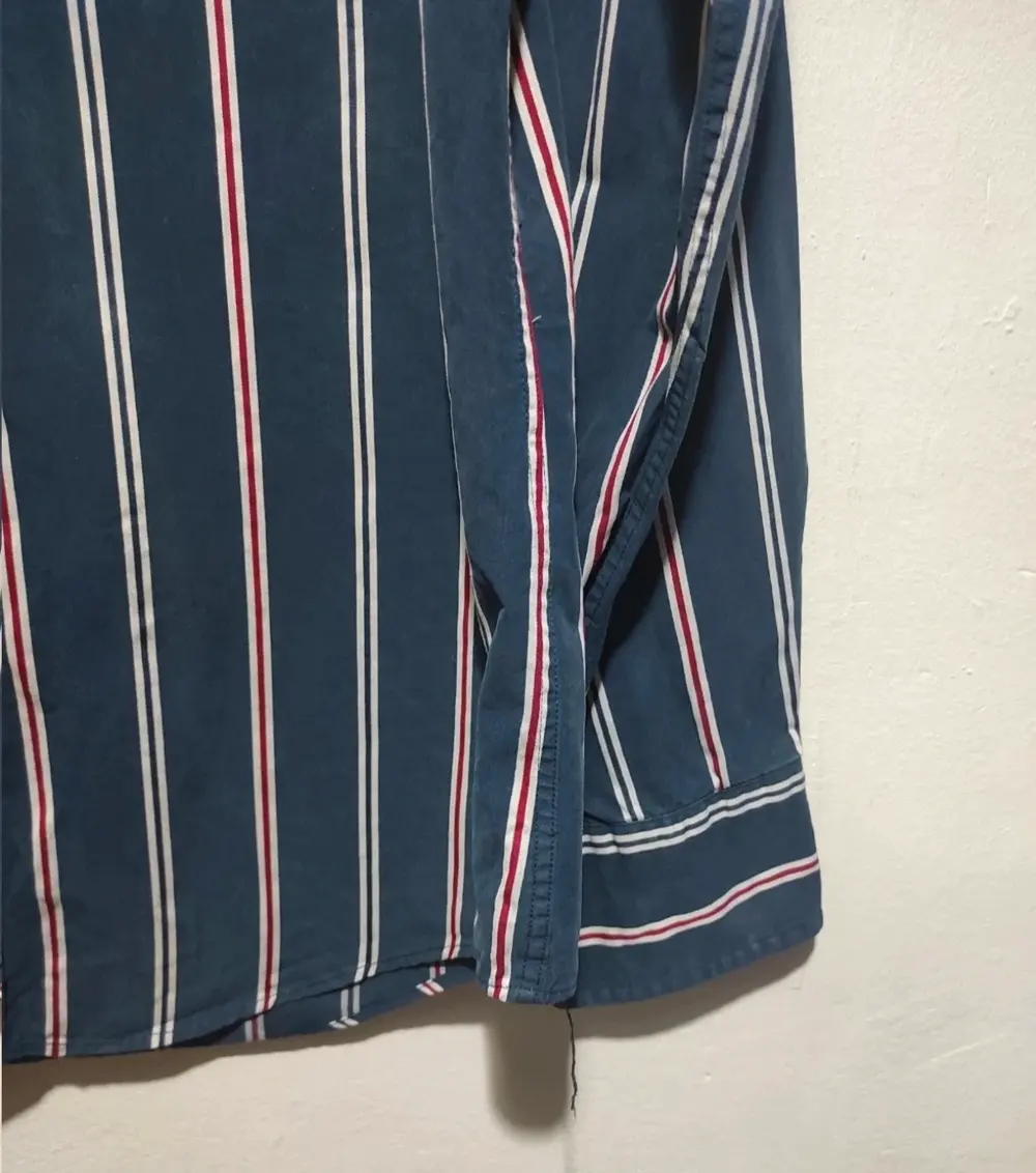 Camisa manga larga a rayas La Martina talla ver medidas*, foto 4