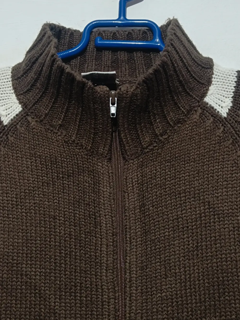 Jersey Cardigan vintage a rayas Vima talla XL, foto 4