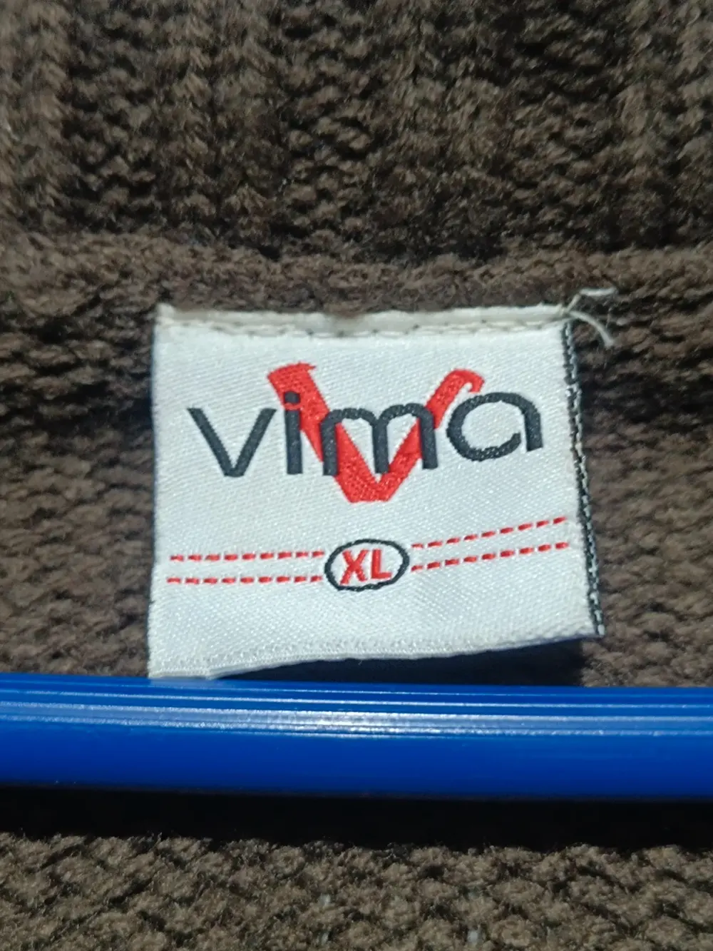 Jersey Cardigan vintage a rayas Vima talla XL, foto 5