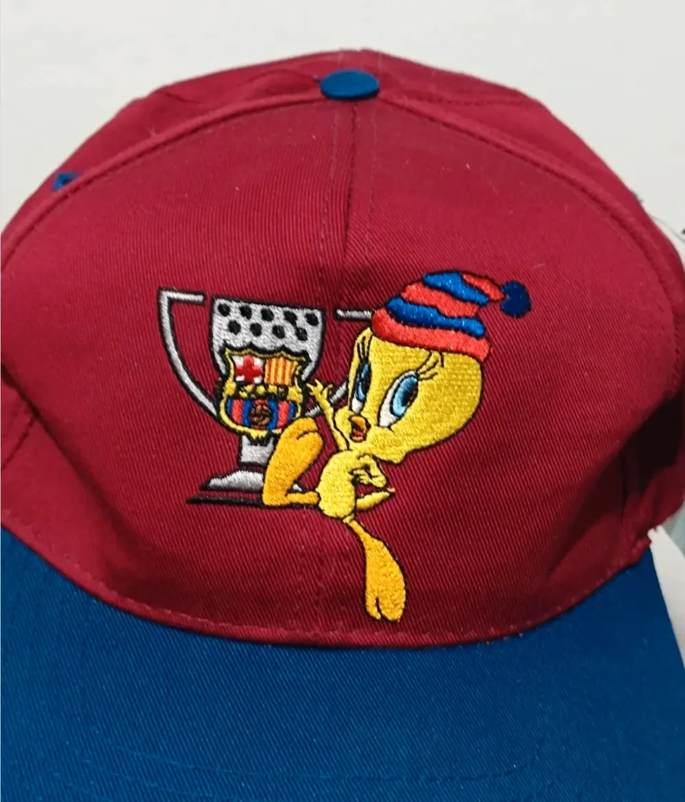 Gorra vintage FC Barcelona Looney tunes Corner talla única ajustable adulto unisex*, foto 2